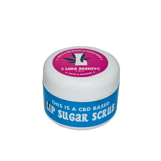 Loxa Beauty 1000mg CBD Lip Sugar Scrub - 100ml - CBD Products