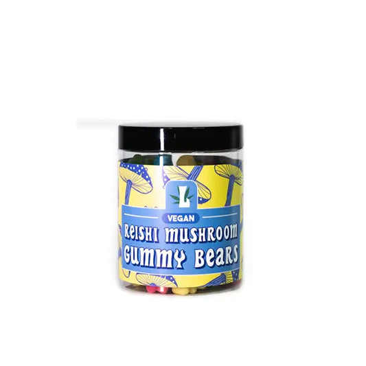 Loxa Reishi Vegan Mushroom Gummy Bears 8000mg - 400g Tub - Nootropics & Supplements