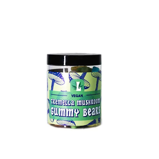 Loxa Tremella Vegan Mushroom Gummy Bears 8000mg - 400g Tub - Nootropics & Supplements