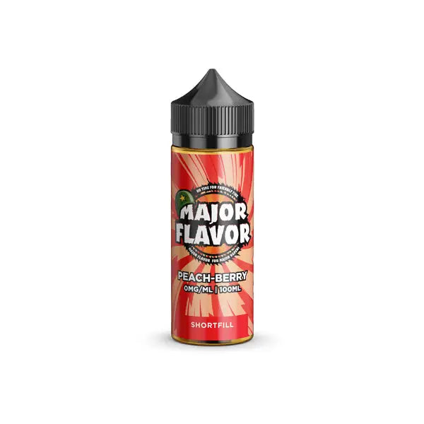 Major Flavor 100ml Shortfill 0mg (70VG/30PG) - Vaping Products