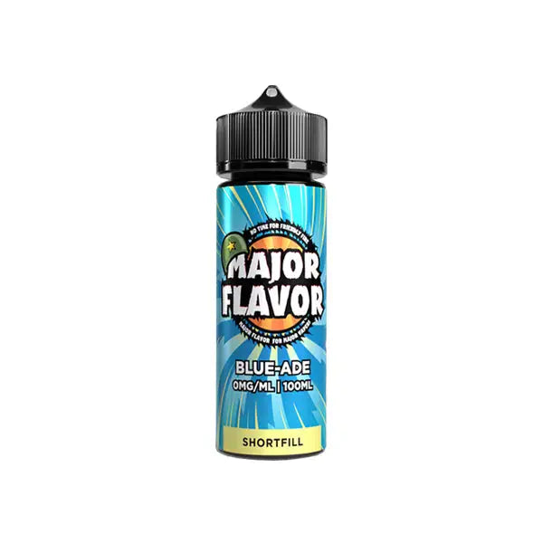 Major Flavor 100ml Shortfill 0mg (70VG/30PG) - Vaping Products