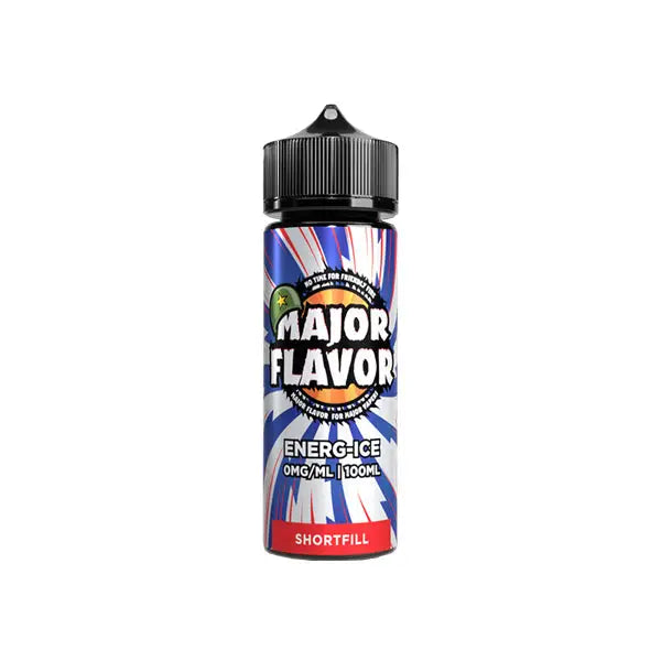 Major Flavor 100ml Shortfill 0mg (70VG/30PG) - Vaping Products