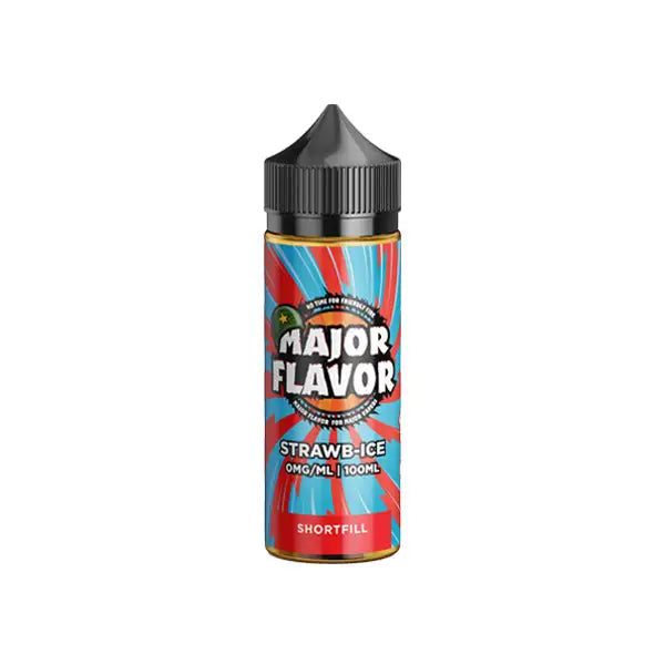 Major Flavor 100ml Shortfill 0mg (70VG/30PG) - Vaping Products