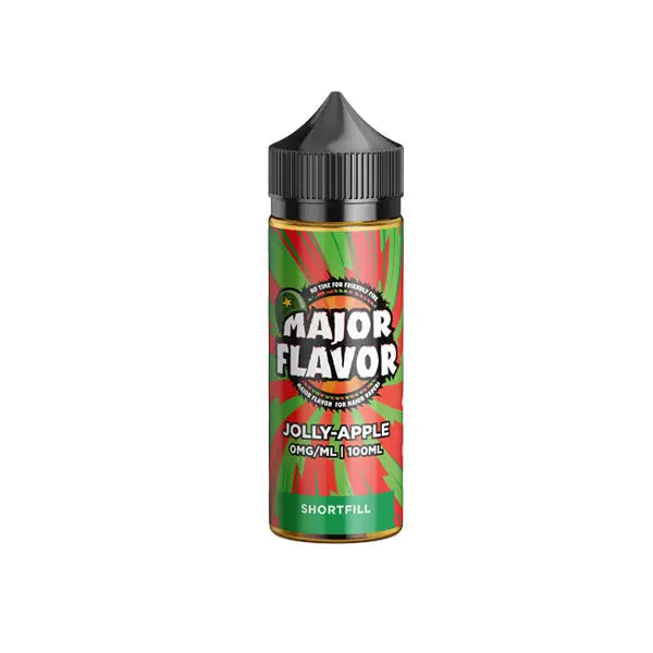Major Flavor 100ml Shortfill 0mg (70VG/30PG) - Vaping Products