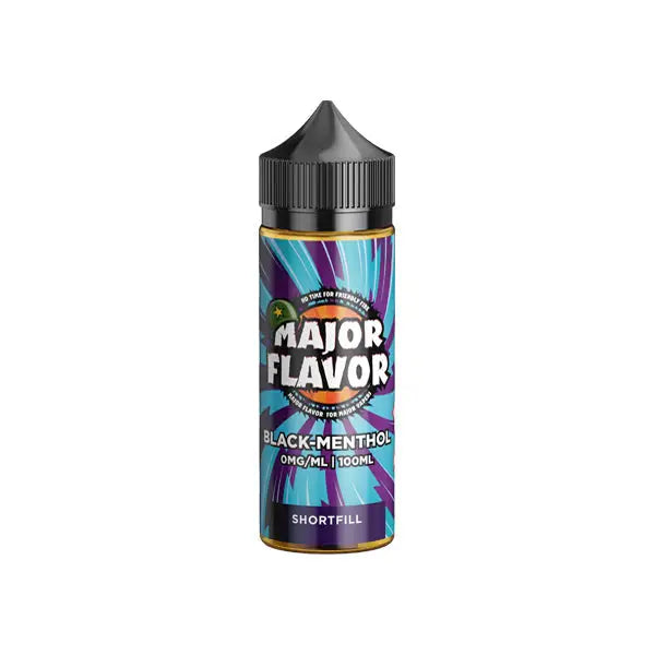 Major Flavor 100ml Shortfill 0mg (70VG/30PG) - Vaping Products