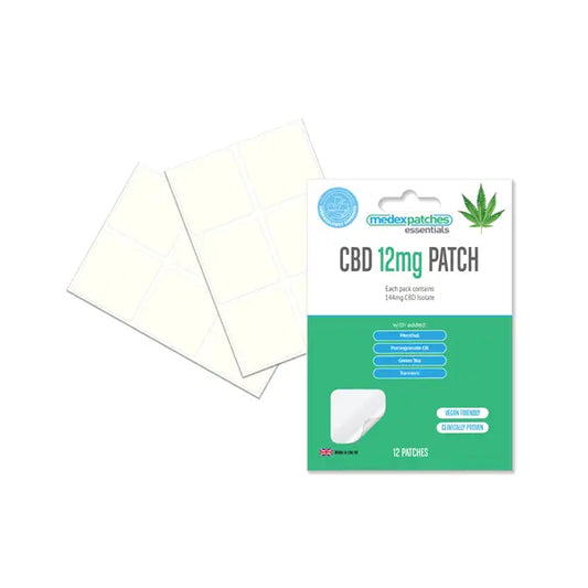 Medex Essentials 12mg CBD Patches - 12 Patches - CBD Products