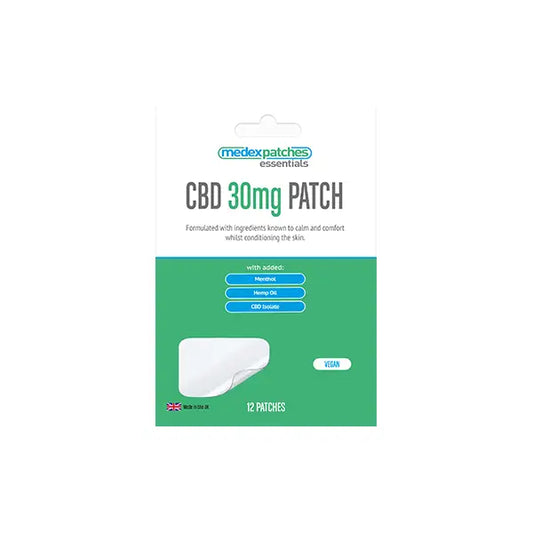 Medex Essentials 30mg CBD Patches - 12 Patches - CBD Products