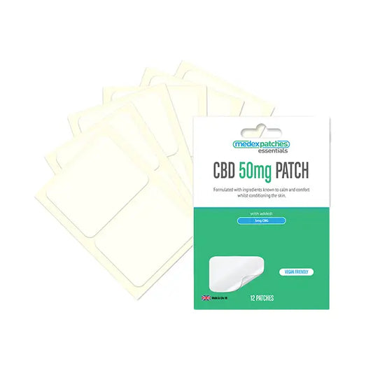 Medex Essentials 50mg CBD Patches - 12 pack - CBD Products