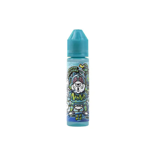 Momo Creative Creations 50ml Shortfill 0mg (70VG/30PG) - Blue Moji - Vaping Products