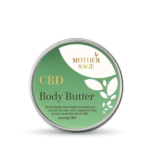 MotherSage 100mg CBD Body Butter - 100ml - CBD Products