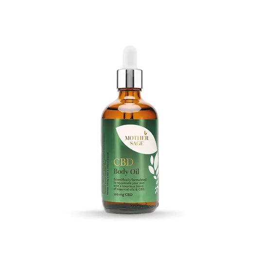MotherSage 100mg CBD Body Oil - 100ml - CBD Products