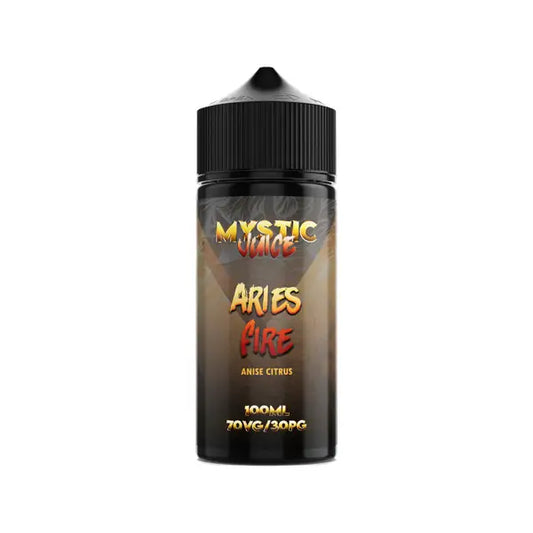 Mystic Juice 100ml Shortfill 0mg (70VG/30PG) - Aires Fire - Vaping Products