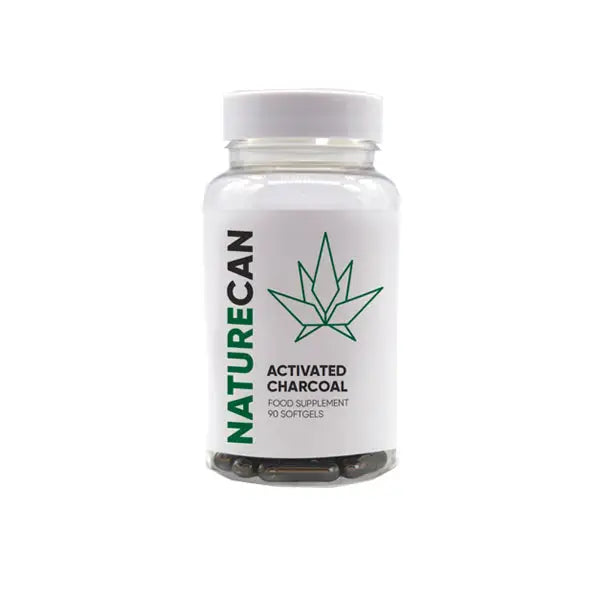 Naturecan Activated Charcoal Capsules - 90 Caps - CBD Products