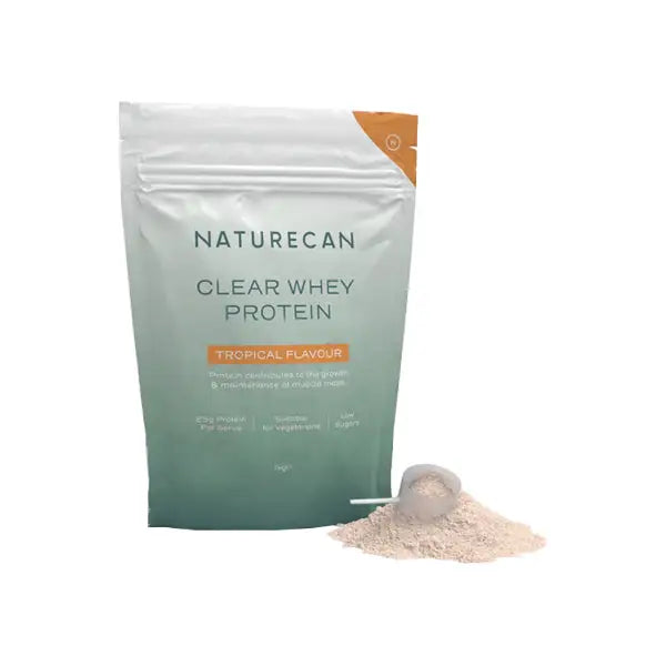 Naturecan Clear Whey Protein Isolate - 1kg - Tropical - CBD Products