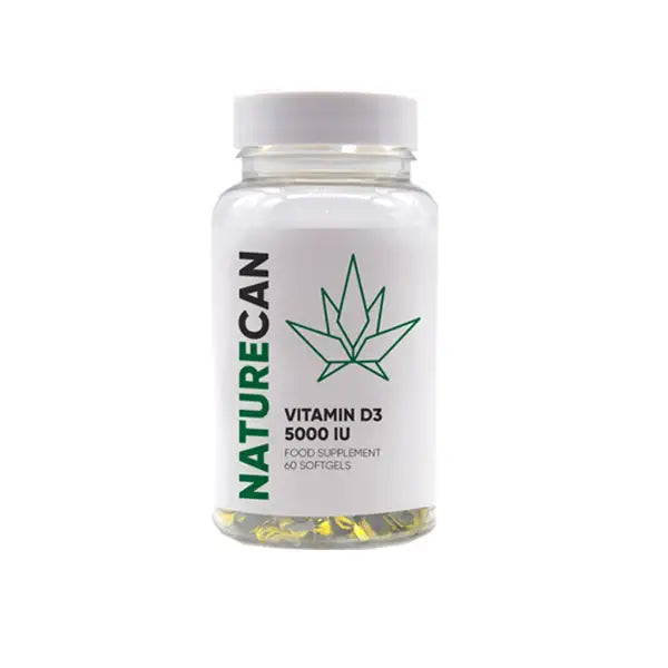 Naturecan Vitamin D3 IU 60 Capsules - CBD Products