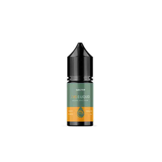 Nectar Mango 2.5% 250mg Broad Spectrum CBD Vape Oil - 10ml - CBD Products