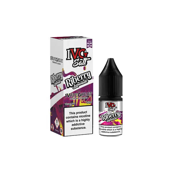 New! I VG Salt 10mg 10ml Nic Salt (50VG/50PG) - Vaping Products