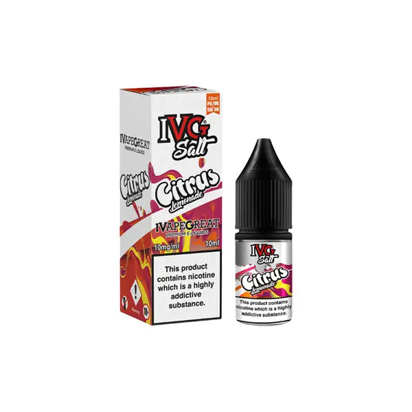 New! I VG Salt 10mg 10ml Nic Salt (50VG/50PG) - Vaping Products