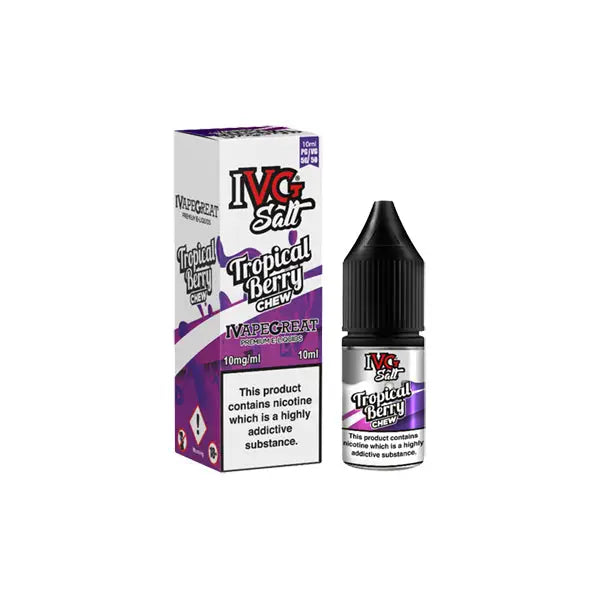 New! I VG Salt 10mg 10ml Nic Salt (50VG/50PG) - Vaping Products