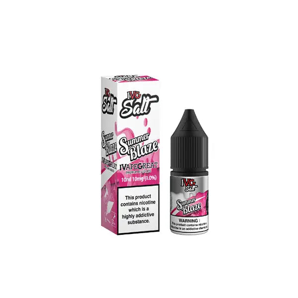 New! I VG Salt 10mg 10ml Nic Salt (50VG/50PG) - Vaping Products