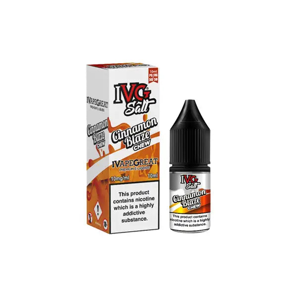 New! I VG Salt 10mg 10ml Nic Salt (50VG/50PG) - Vaping Products