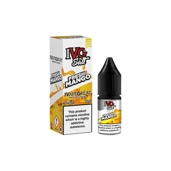 New! I VG Salt 10mg 10ml Nic Salt (50VG/50PG) - Vaping Products