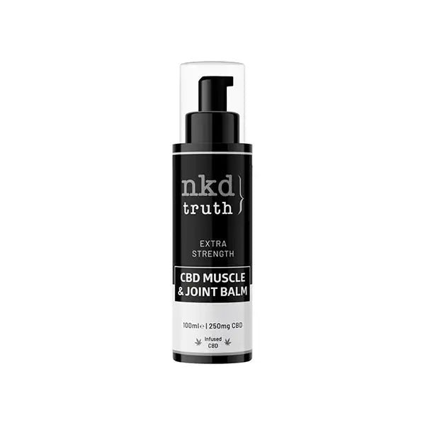 NKD 250mg CBD Muscle & Joint Balm - 100ml - CBD Products