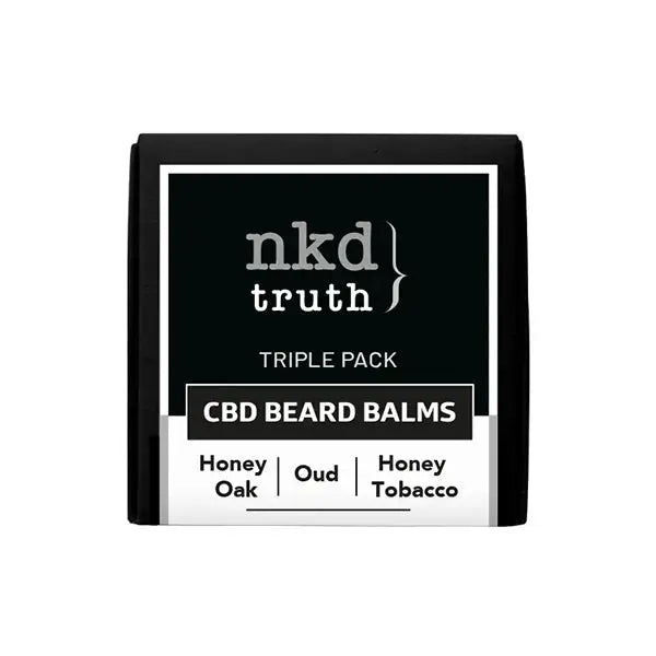 NKD 300mg CBD Infused Speciality Beard Balm Gift Set - CBD Products