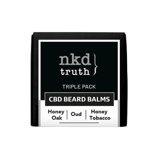 NKD 300mg CBD Infused Speciality Beard Balm Gift Set - CBD Products