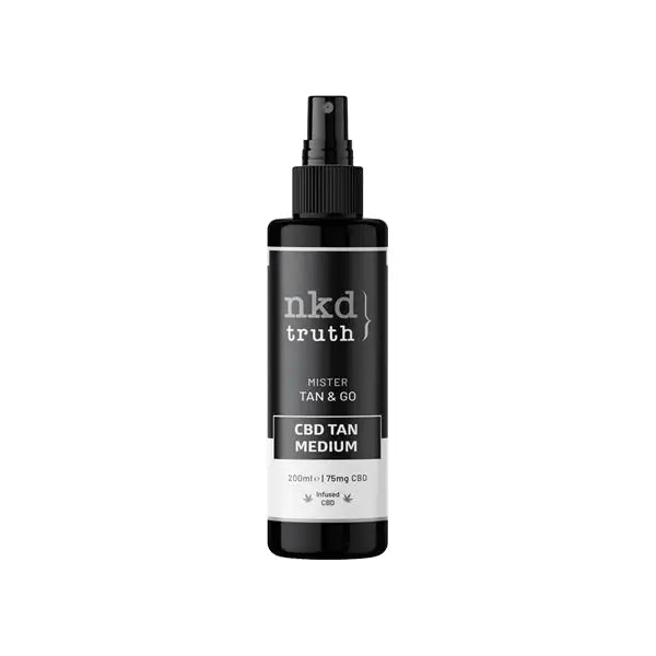 NKD Truth 75mg CBD Medium Self Tan - 200ml - CBD Products