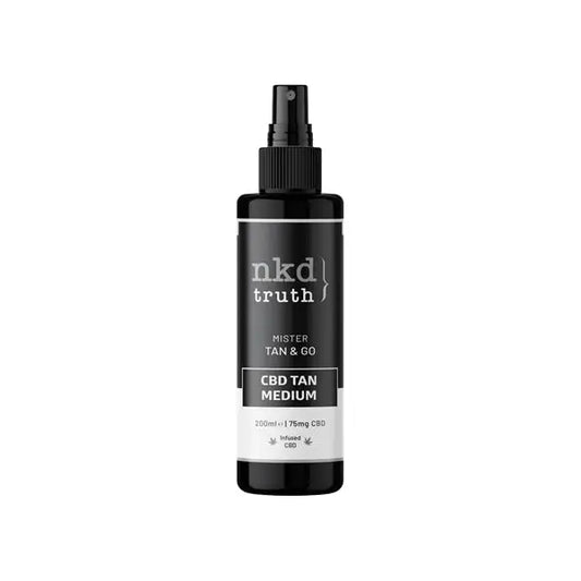 NKD Truth 75mg CBD Medium Self Tan - 200ml - CBD Products