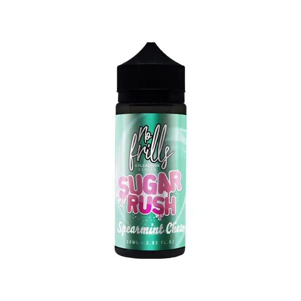 No Frills Collection Sugar Rush 80ml Shortfill 0mg (80VG/20PG) - Vaping Products