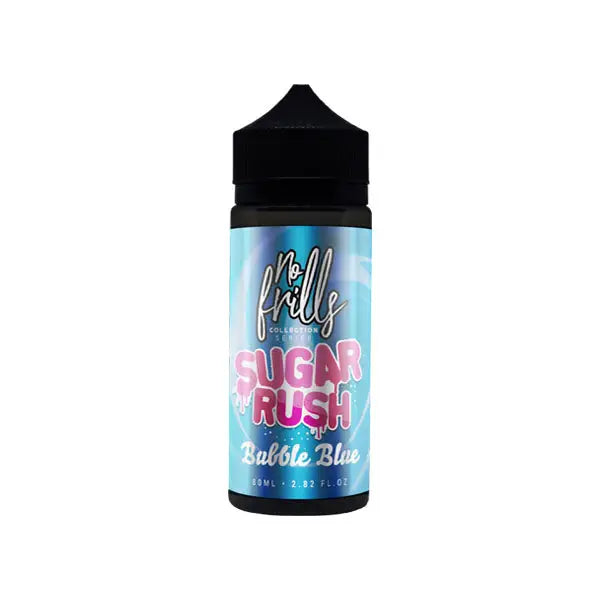 No Frills Collection Sugar Rush 80ml Shortfill 0mg (80VG/20PG) - Vaping Products