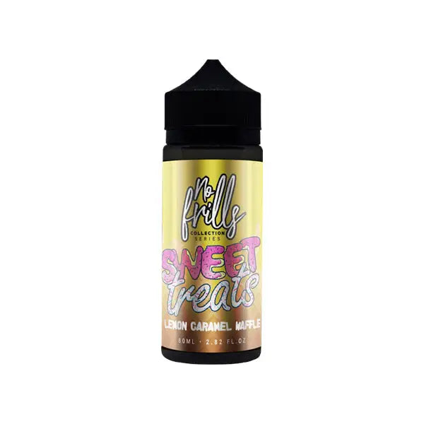 No Frills Collection Sweet Treats 80ml Shortfill 0mg (80VG/20PG) - Vaping Products