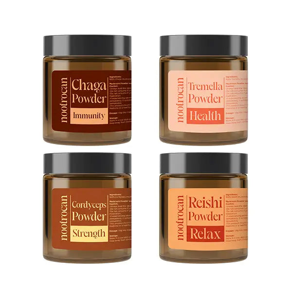 Nootrocan 100000mg Nootropic 100% Mushroom Powder - 100g - Nootropics & Supplements