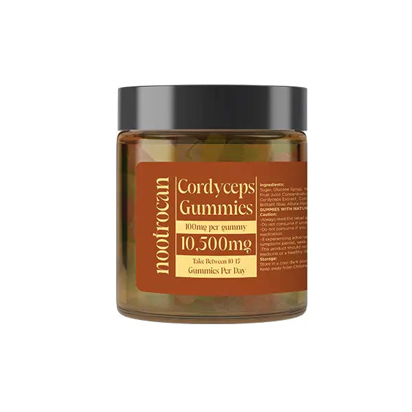 Nootrocan 10500mg Nootropic Mushroom Gummies 450g Nootropics & Supplements