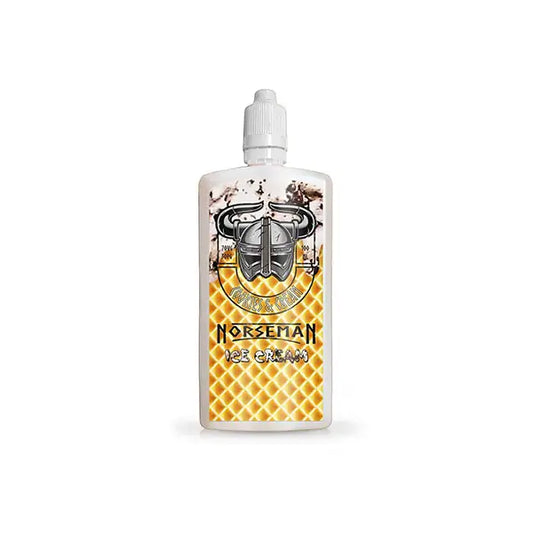 Norsemen 100ml Shortfill Flask Ice-creams 0mg (70VG/30PG) - Cookies & Cream - Vaping Products