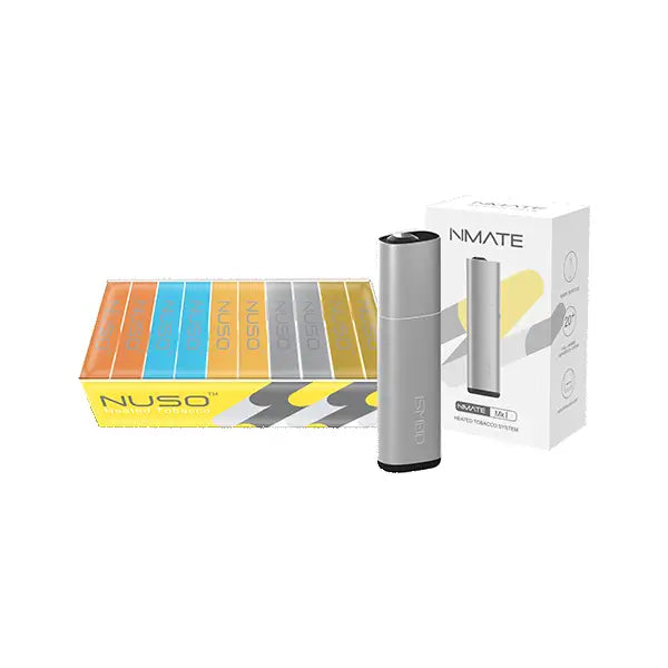 NUSO Heated Tobacco Sticks Multi Pack - 10 Boxes (Free Nmate Pear White Device) - Smoking Products
