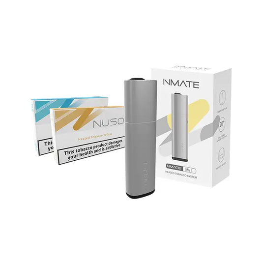 NUSO Heated Tobacco Sticks Starter Kit Pack (Free Nmate Device) - Smoking Products