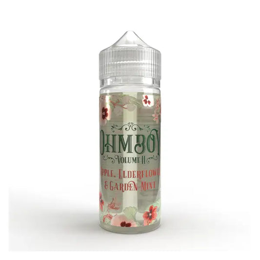 Ohm Boy Volume II 100ml Shortfill 0mg (70VG/30PG) - Apple Elderflower & Garden Mint - Vaping Products