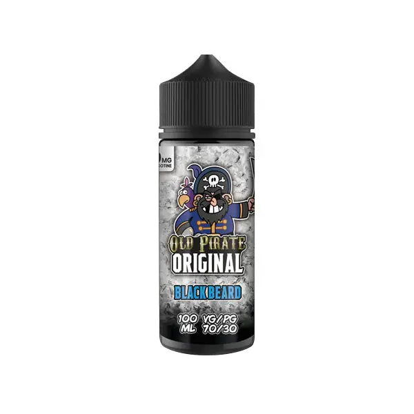 Old Pirate Original 100ml Shortfill 0mg (70VG/30PG) - Black Beard - Vaping Products