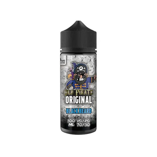 Old Pirate Original 100ml Shortfill 0mg (70VG/30PG) - Black Beard - Vaping Products
