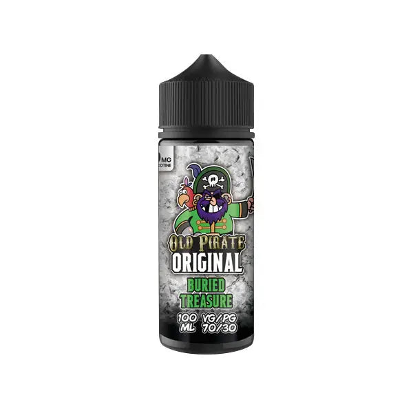 Old Pirate Original 100ml Shortfill 0mg (70VG/30PG) - Vaping Products