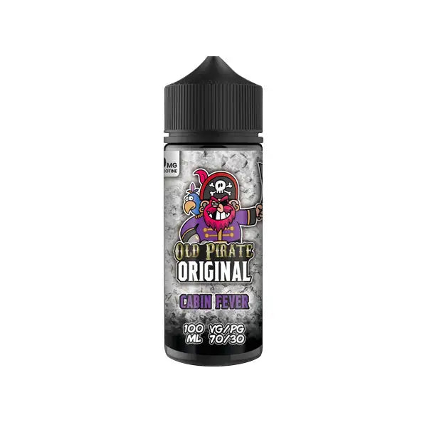 Old Pirate Original 100ml Shortfill 0mg (70VG/30PG) - Vaping Products
