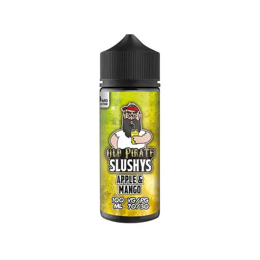 Old Pirate Slushy 100ml Shortfill 0mg (70VG/30PG) - Apple & Mango - Vaping Products