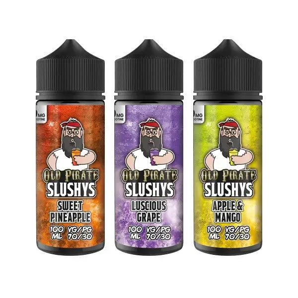 Old Pirate Slushy 100ml Shortfill 0mg (70VG/30PG) - Vaping Products