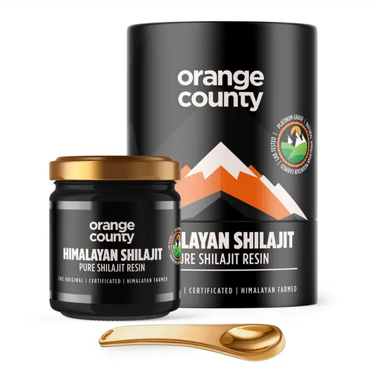 Orange County 100% Pure Organic Himalayan Shilajit Resin Fulvic Acid Lab Tested - 50g - Nootropics & Supplements