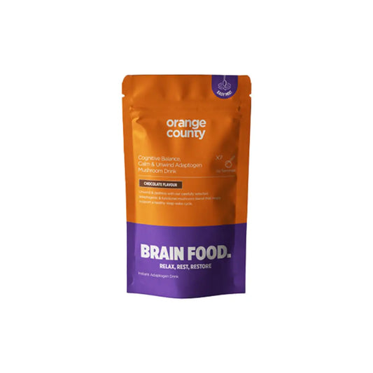 Orange County Calm & Unwind Adaptogen Brain Food Hot or Cold Chocolate Mushroom Drink (Sample Size) - 58g - Nootropics
