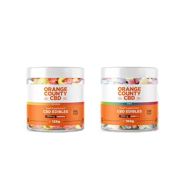 Orange County CBD 1200mg Gummies - Small Pack - CBD Products