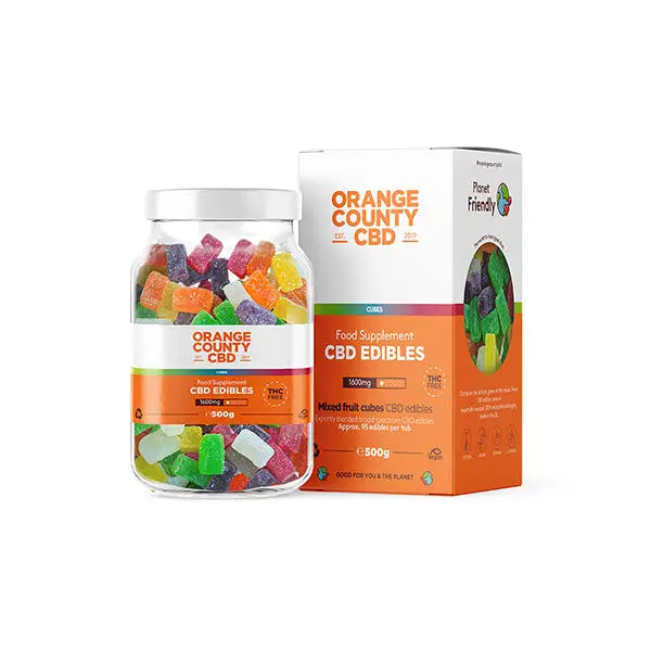 Orange County CBD 1600mg Gummies - Large Pack - CBD Products